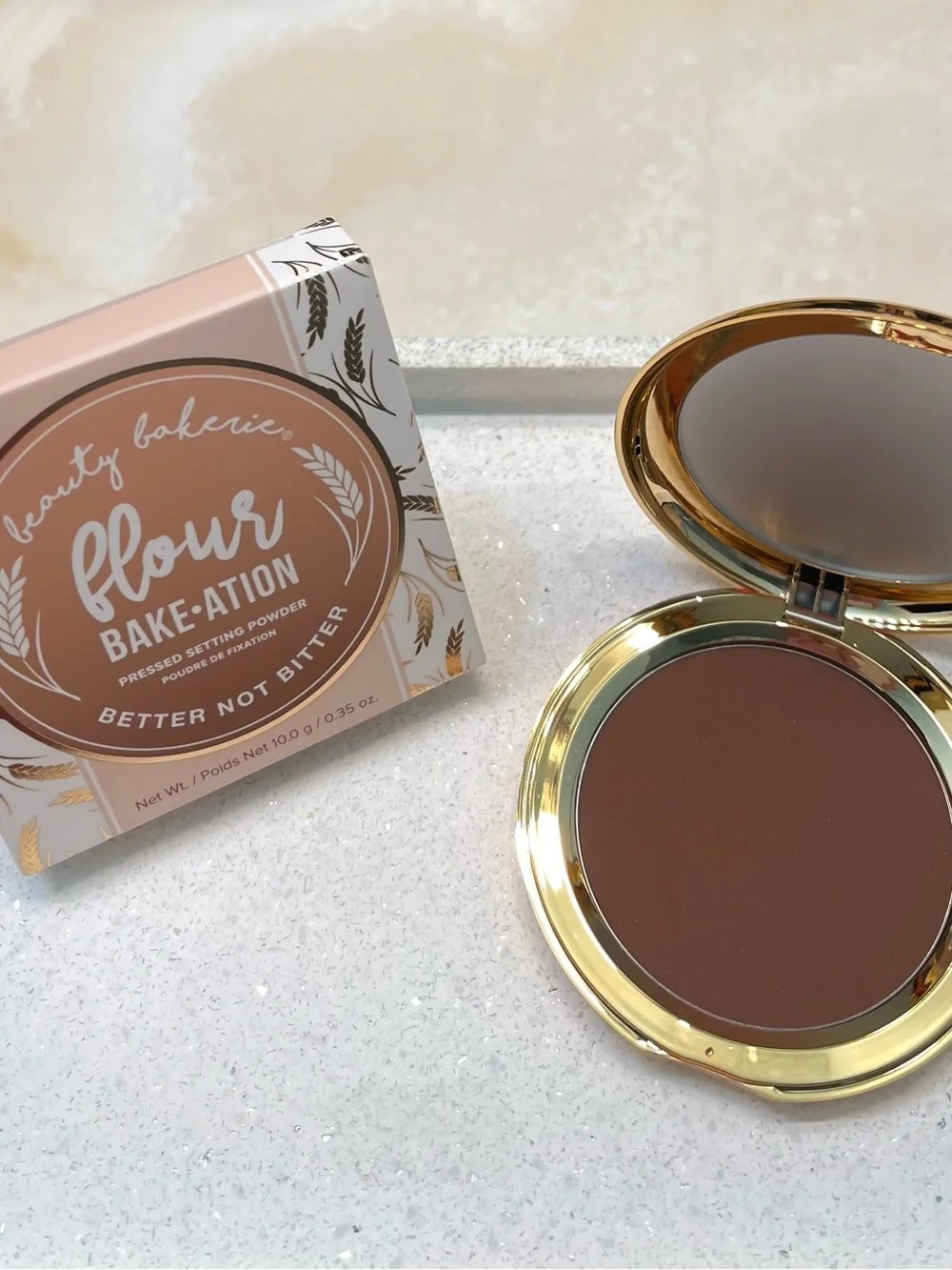 Beauty Bakerie ~ ‘HAZELNUT’ (Dark Brown) Pressed Setting Powder ~ Full Size 10g